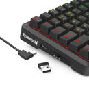 Redragon Behemoth K724-RGB-PRO Mechanical Keyboard with LCD Screen