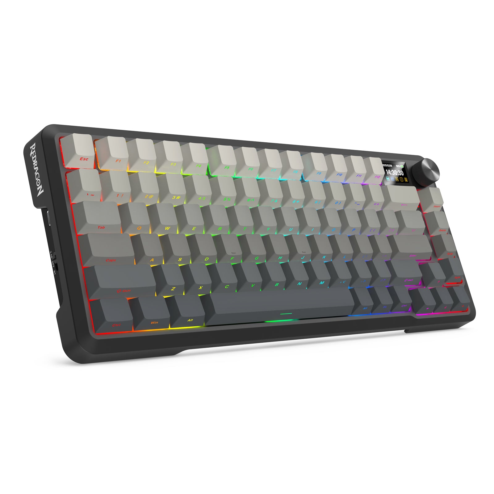 Redragon Behemoth K724SP-RGB-PRO Mechanical Keyboard with LCD Screen