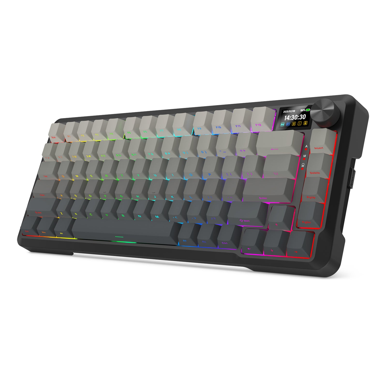 Redragon Behemoth K724SP-RGB-PRO Mechanical Keyboard with LCD Screen