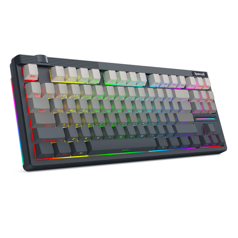 Redragon OTIIM PRO 3-Modes Connectivity 87 Keys Gasket Mechanical Keyboard