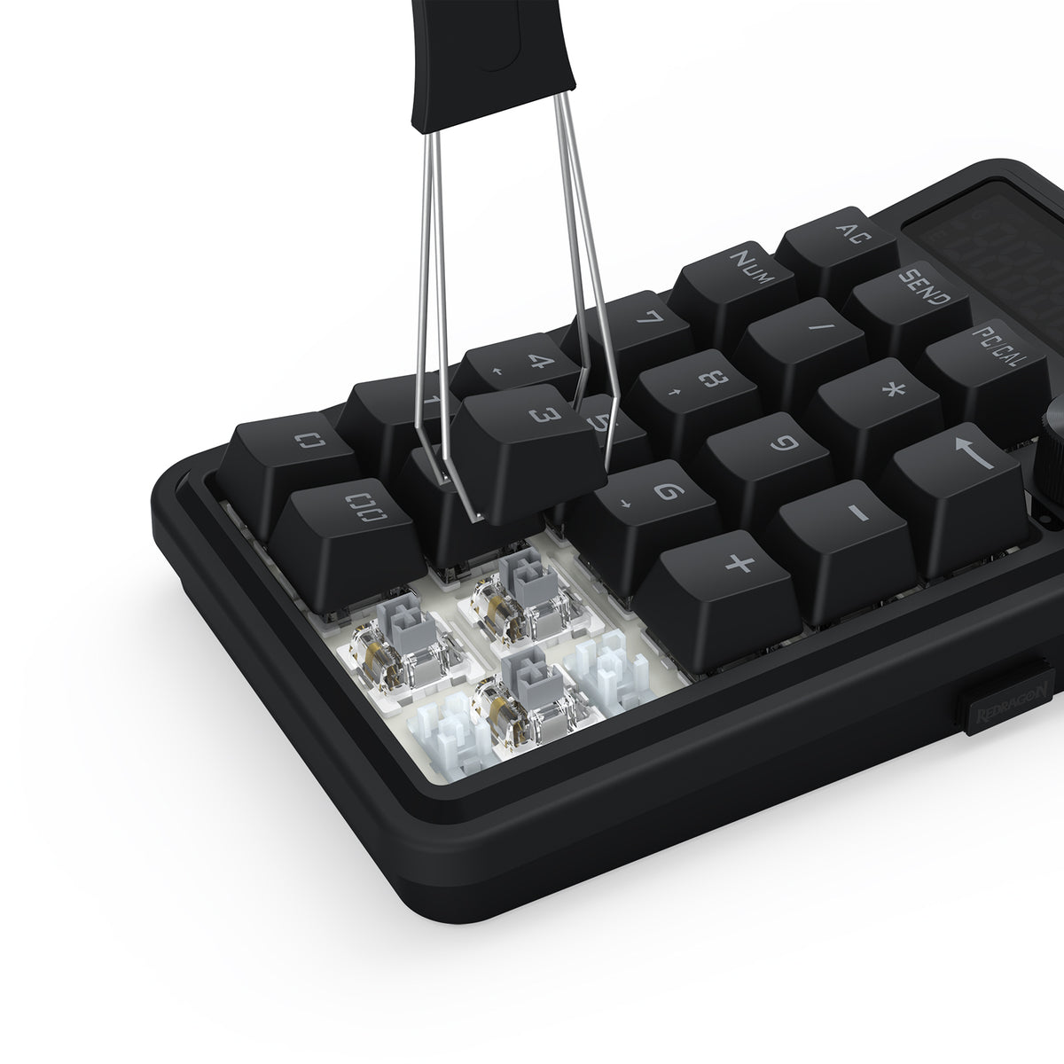Redragon Cove Wireless K733 RGB Hot-Swappable Gasket Mounted Digital Mechanical Numpad 