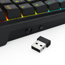 Redragon Cove Wireless K733 RGB Hot-Swappable Gasket Mounted Digital Mechanical Numpad 