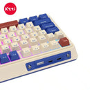 KZZI K75 Pro Tri-Mode RGB 82 Keys Hot-Swappable Mechanical Keyboard Rhine (Moment Linear Switch)