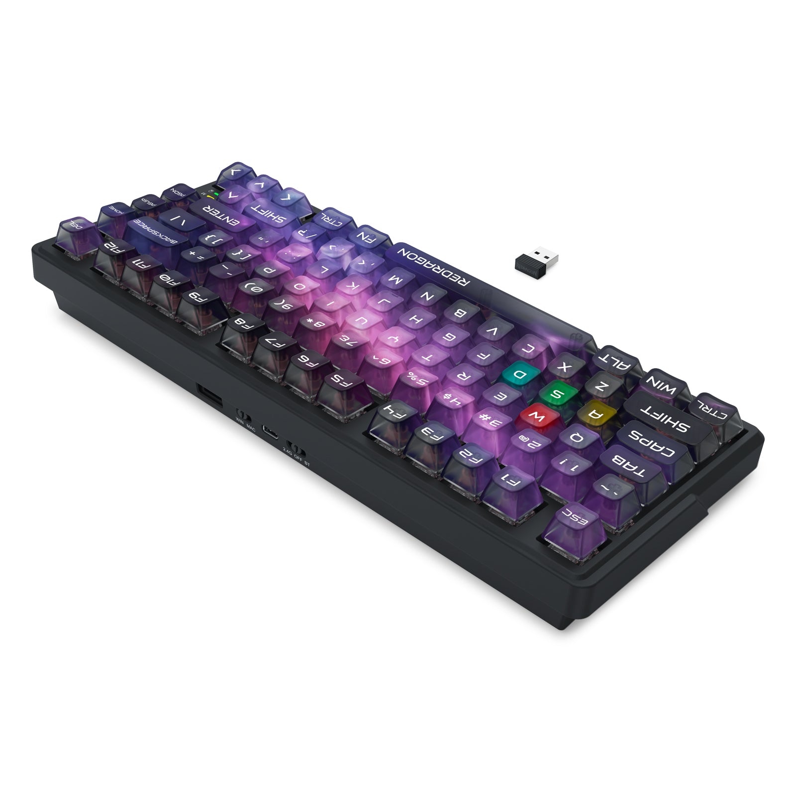 Redragon Bartlett Magnetic Tri-Mode Wireless Aluminum HE Magnetic Swicth Keyboard