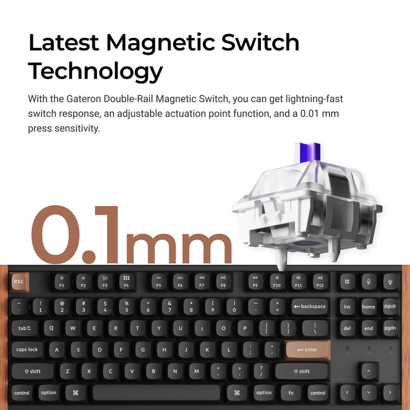 Keychron K8 HE Special Ed. TKL Wireless Magnetic Switch Custom Keyboard
