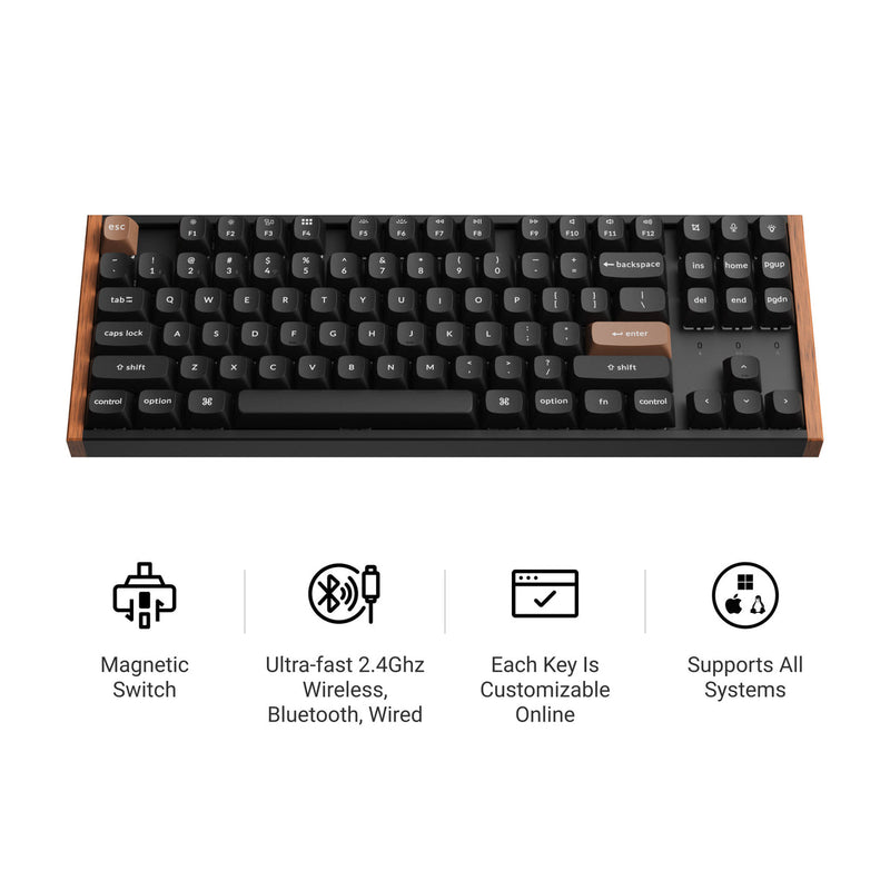 Keychron K8 HE Special Ed. TKL Wireless Magnetic Switch Custom Keyboard