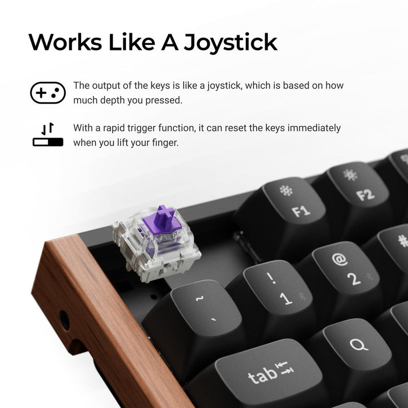 Keychron K8 HE Special Ed. TKL Wireless Magnetic Switch Custom Keyboard