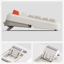 Mchose K99 V2 RGB Tri-Mode Hot-Swappable Mechanical Keyboard (Retro White) (Icy Creamsicle Switch)
