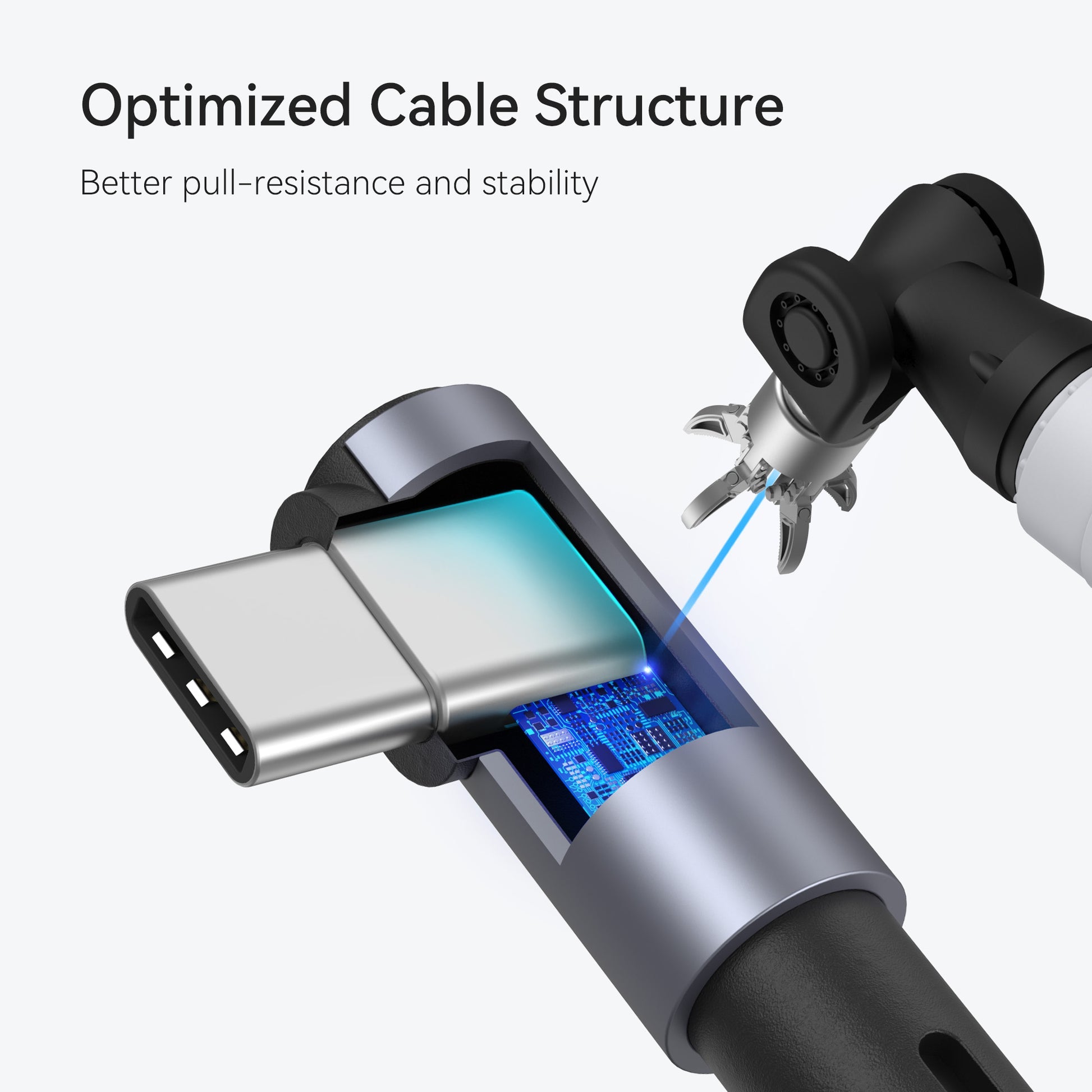 Kiwi Design Link Cable 16Ft (5m) with Cable Clip for Meta Quest 3/ Meta Quest 2/ Meta Quest 1/ Meta Quest Pro/ Pico 4 (Black) (KW-QL105-NEW-US)
