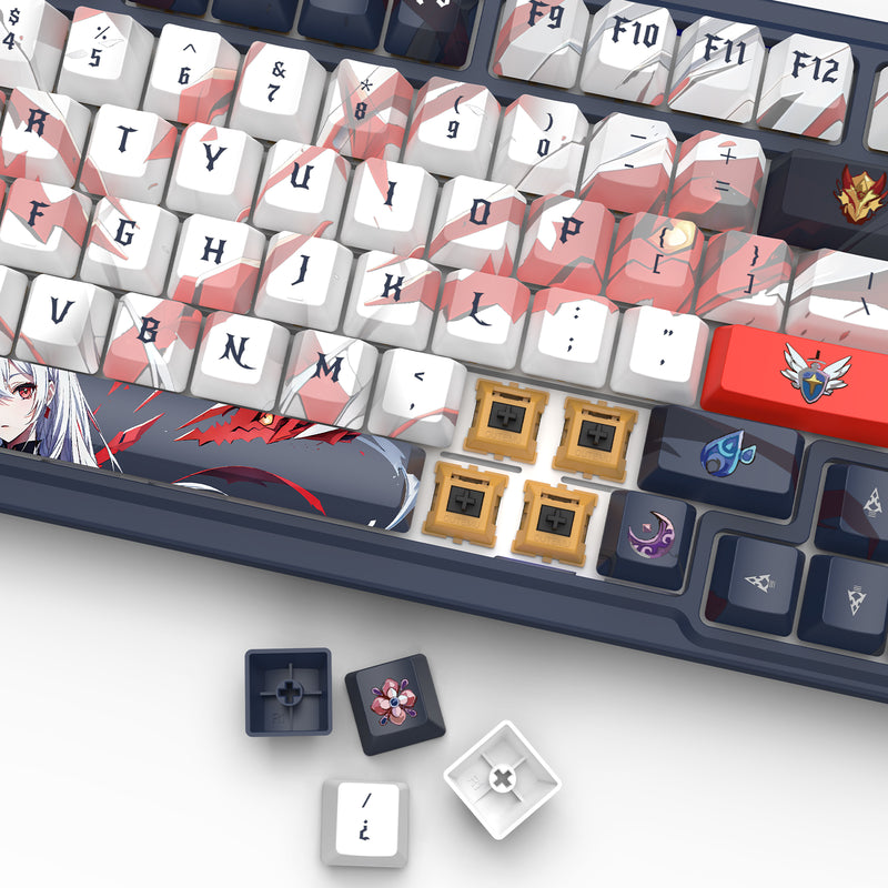Redragon Eisa Pro SE Anime 3 Modes 98-Key Hot-Swappable RGB Mechanical Keyboard