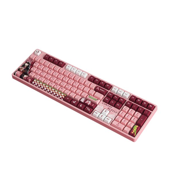 Akko Demon Slayer Nezuko 5108B Plus Multi-Modes RGB Hot-Swappable Mechanical Keyboard 