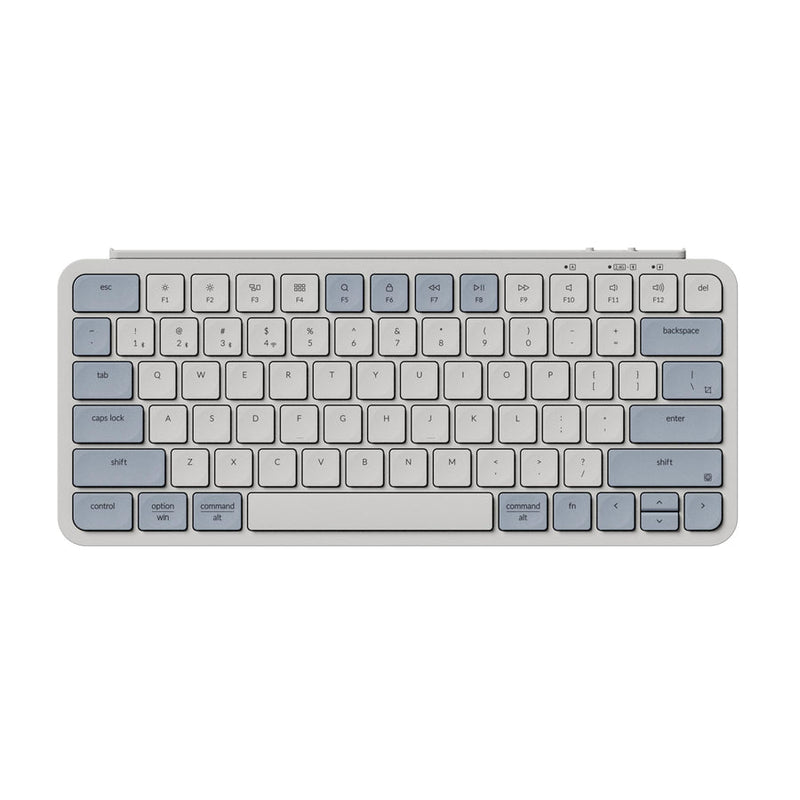 Keychron B1 Pro Ultra-Slim Compact Wireless Mechanical Keyboard (Retro Blue)