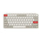 Keychron B1 Pro Ultra-Slim Compact Wireless Mechanical Keyboard (Retro Red) (B1P-K13)
