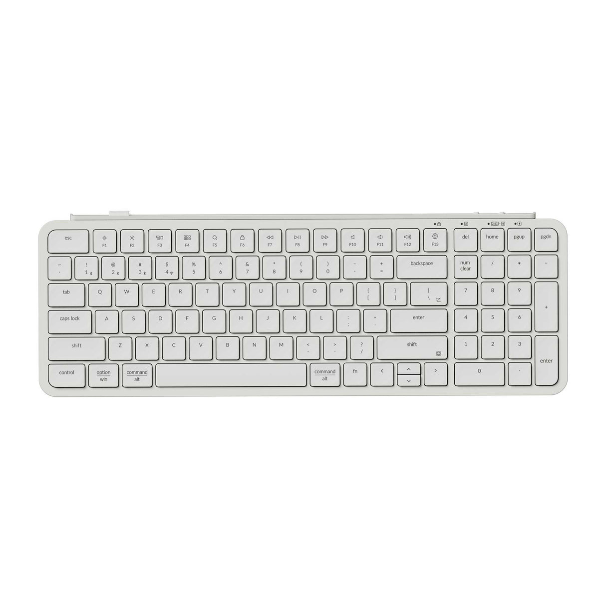 Keychron B2 Pro Ultra-Slim 2.4G 96% Wireless Keyboard (Ivory White) (B2P-K8)