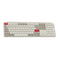 Keychron B6 Pro Ultra-Slim Compact Wireless Mechanical Keyboard (Retro Red) (B6P-K13)