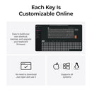 Keychron C3 Pro 8K QMK RGB Hot-Swappable 80% TKL Wired Custom Mechanical Keyboard
