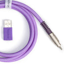 Keychron Double-Sleeved Geek Type-C Cable (Purple) (Cab-23) | DataBlitz