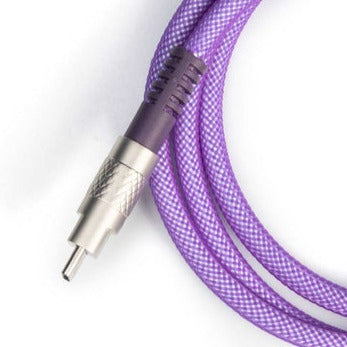 Keychron Double-Sleeved Geek Type-C Cable (Purple) (Cab-23) | DataBlitz