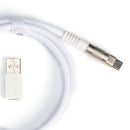 Keychron Double-Sleeved Geek Type-C Cable (White) (Cab-20) | DataBlitz