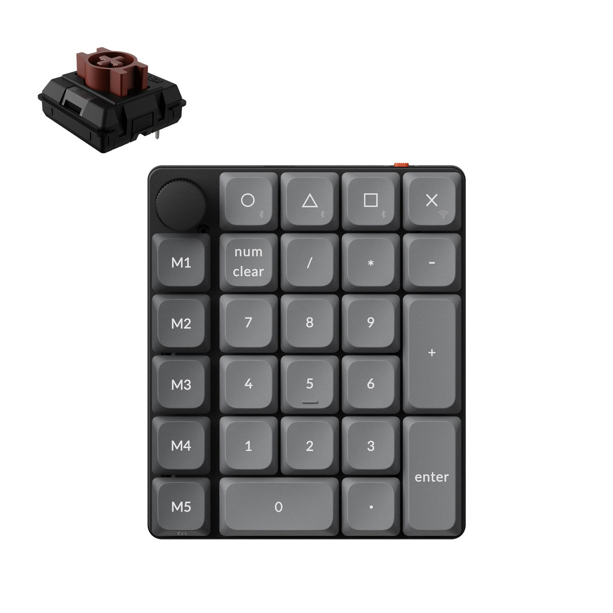 Keychron K0 Max QMK RGB Hot-Swappable Wireless Custom Number Pad