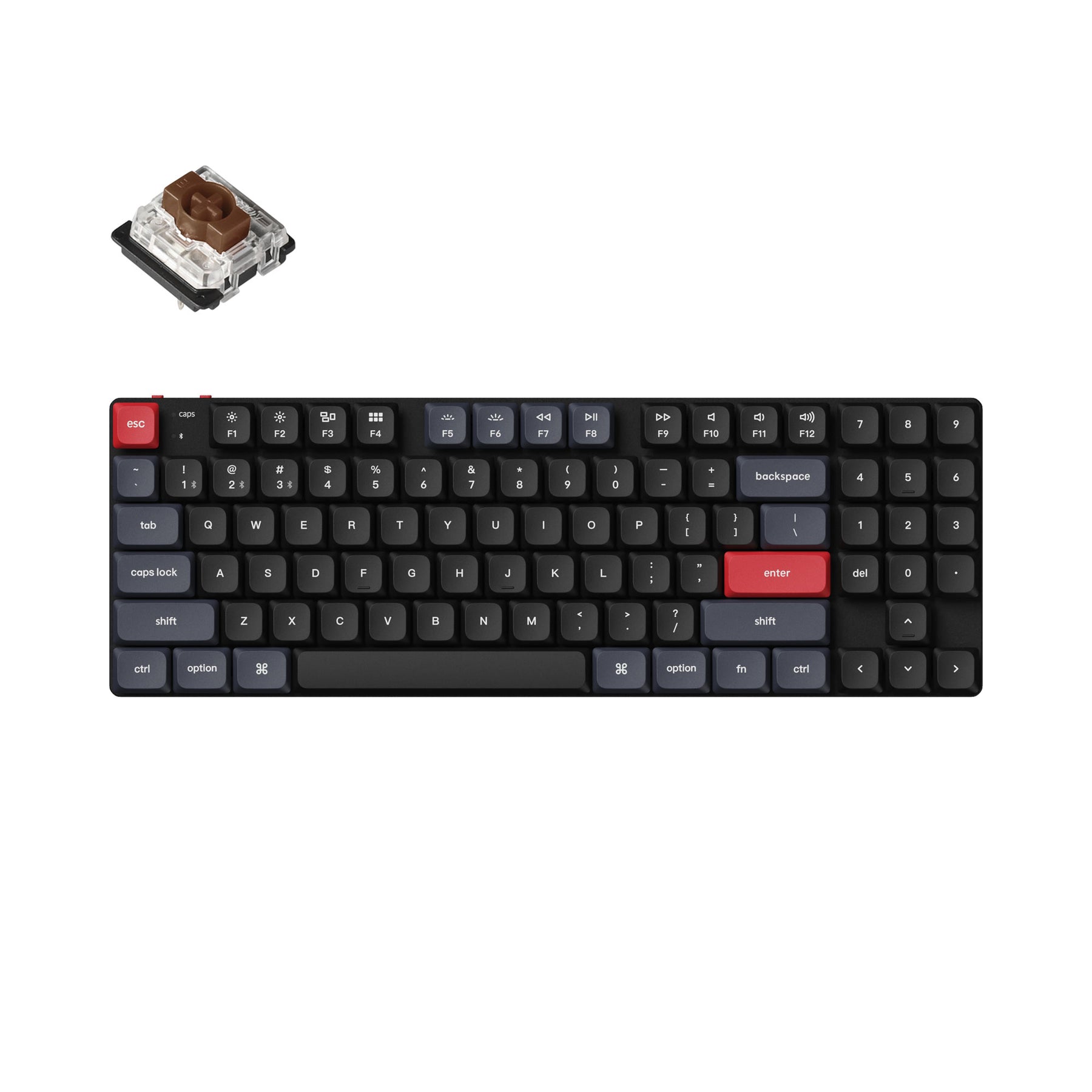 Keychron K13 Pro QMK/VIA Numpad TKL RGB Backlight Wireless Custom Mechanical Keyboard