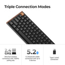 Keychron K3 Max SE QMK Wireless Hot-Swappable RGB Custom Mechanical Keyboard - Black