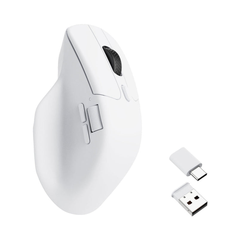 Keychron M6 Wireless Mouse (Black, White) (M6-A1, M6-A3)