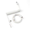 Keychron Coiled Aviator Type-C Straight Cable (White) (Cab-W)