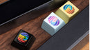 Keychron Colorful Great Wave Metal Artisan Keycap