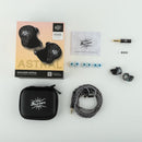 Kiwi Ears Astral 1DD + 6BA Hybrid In-Ear Monitor (Blue)