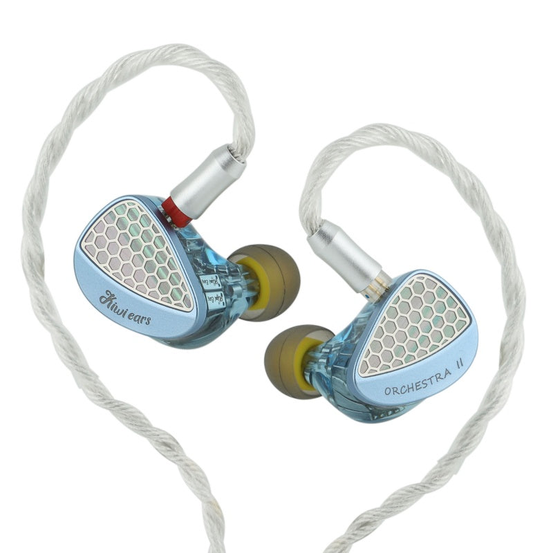 Kiwi Ears Orchestra II 10 Custom Balanced Armature with 4 Way Crossover In-ear Monitor