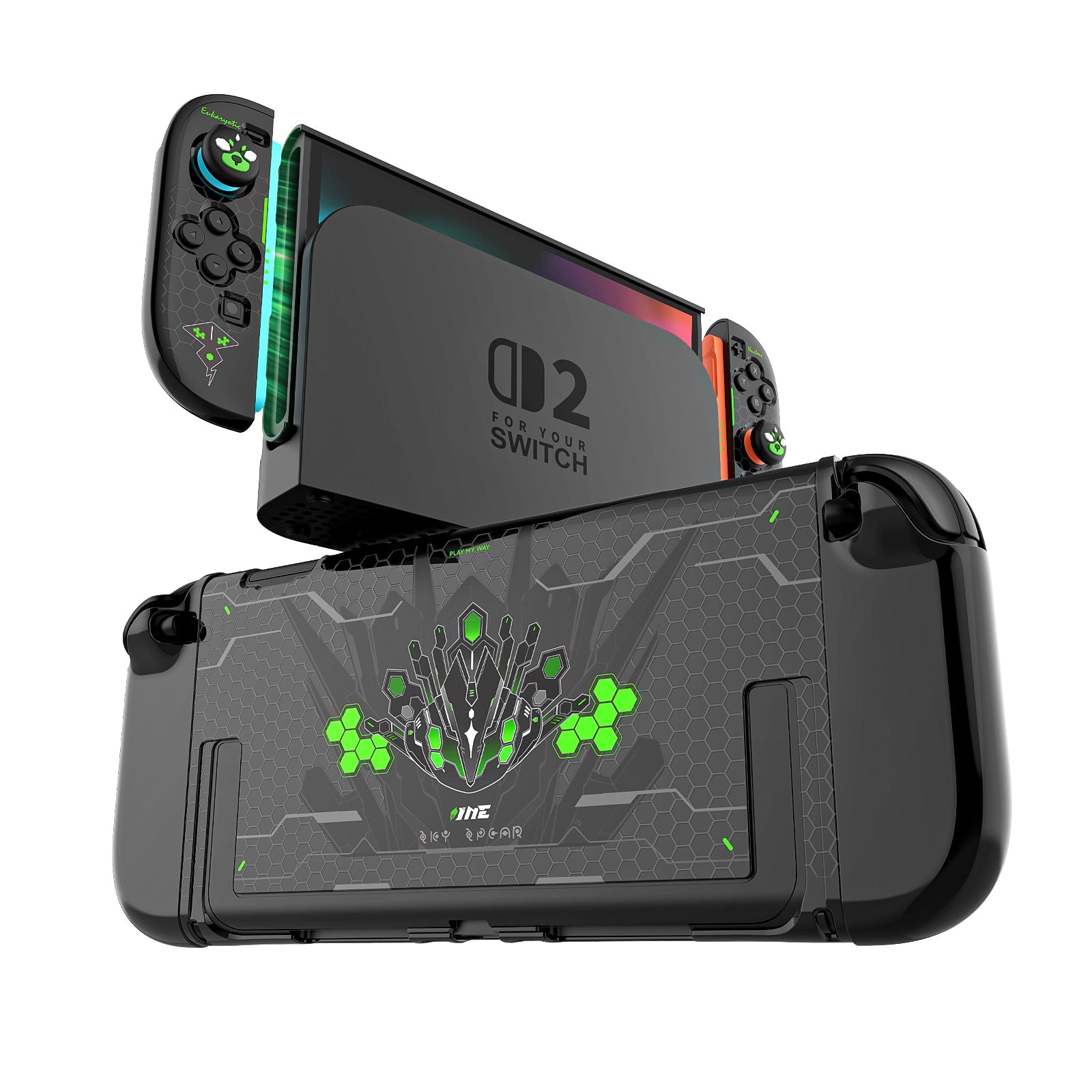 IINE PC Protective Case Set for Nintendo Switch 2 (Jormungandr)