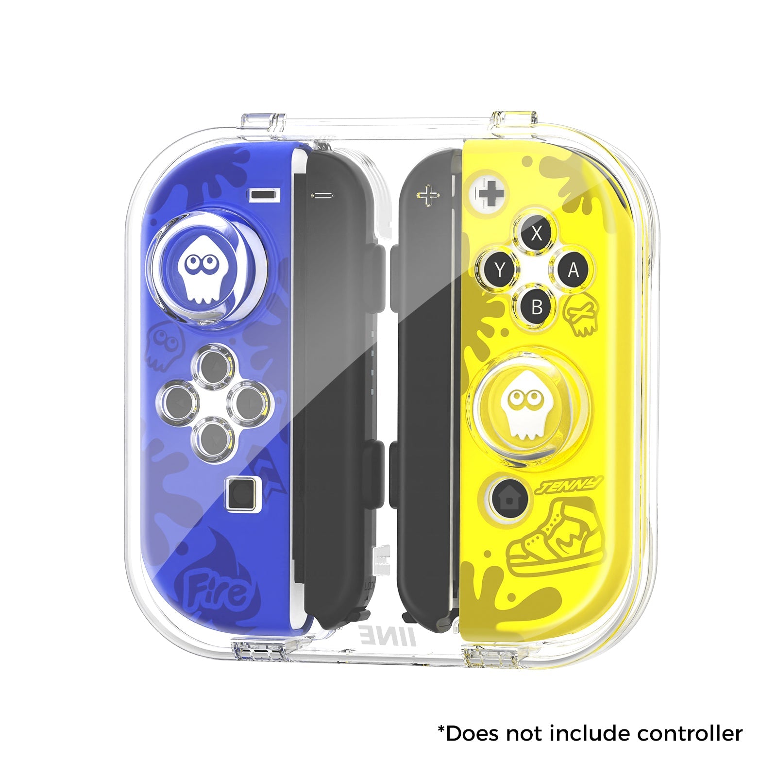 IINE Transparent Storage Case for Switch Joy-Con Controller Left & Right (L992)