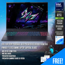 Acer Predator Helios Neo Slim 16 AI PHN16S-71-57XQ Gaming Laptop (Abyssal Black) | DataBlitz