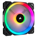 Corsair LL120 RGB 120MM Dual Light Loop LED PWM Fan (Black) (Single Pack)