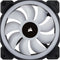 Corsair LL120 RGB 120MM Dual Light Loop LED PWM Fan With Lighting Node Pro (Black) (Triple Pack)