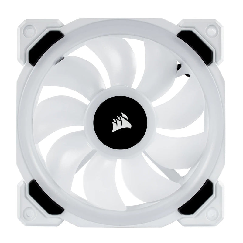 Corsair LL120 RGB 120MM Dual Light Loop LED PWM Fan (White) (Single Pack)