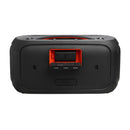 JBL Partybox On-The-Go 2 Portable Speaker with 2 Wireless Microphone, Handle & a Shoulder Strap