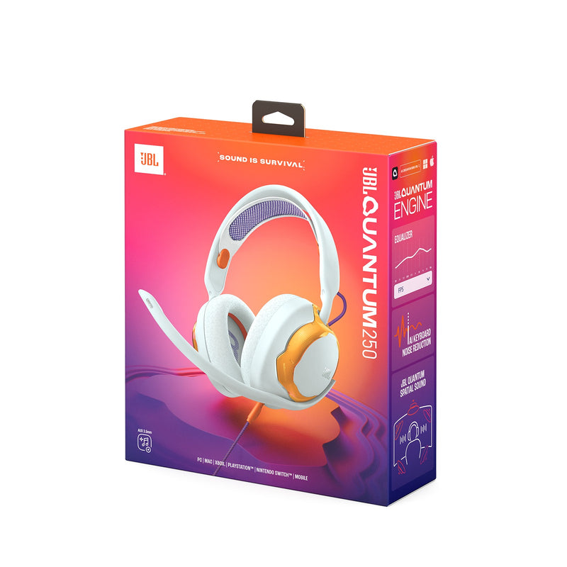 JBL Quantum 250 Wired Multiplatform Gaming Headset | DataBlitz