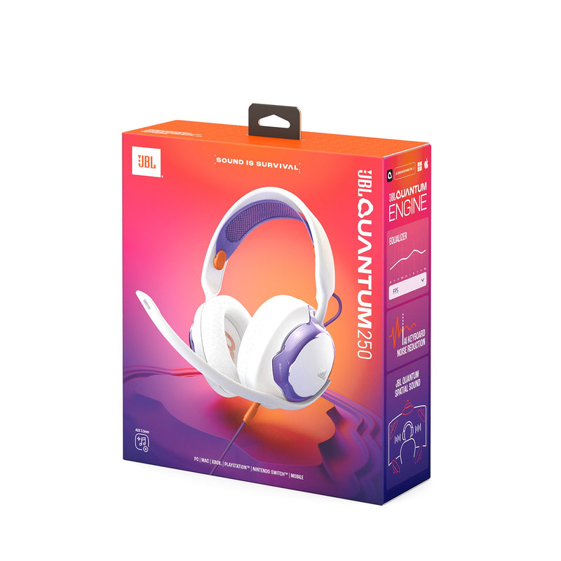JBL Quantum 250 Wired Multiplatform Gaming Headset | DataBlitz