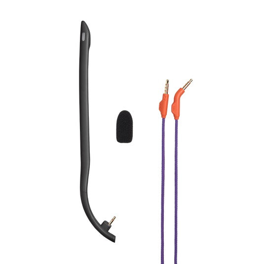 JBL Quantum 250 Wired Multiplatform Gaming Headset (Purple, White, Teal)