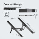 SODI 315 H-Shape Portable Laptop Stand (Black)