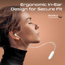 Promate Latch Clip-On High Fidelity Wireless Dynamic Earphones (White)