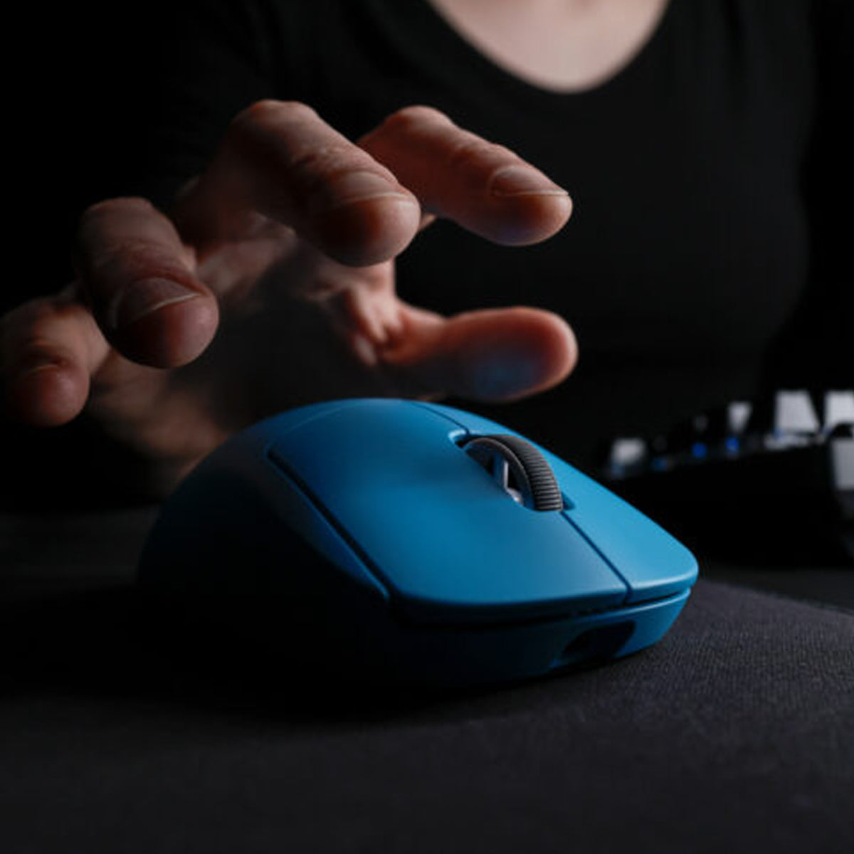 Logitech Pro X Superlight 2 Wireless Gaming Mouse (Cyan) (910-007696)