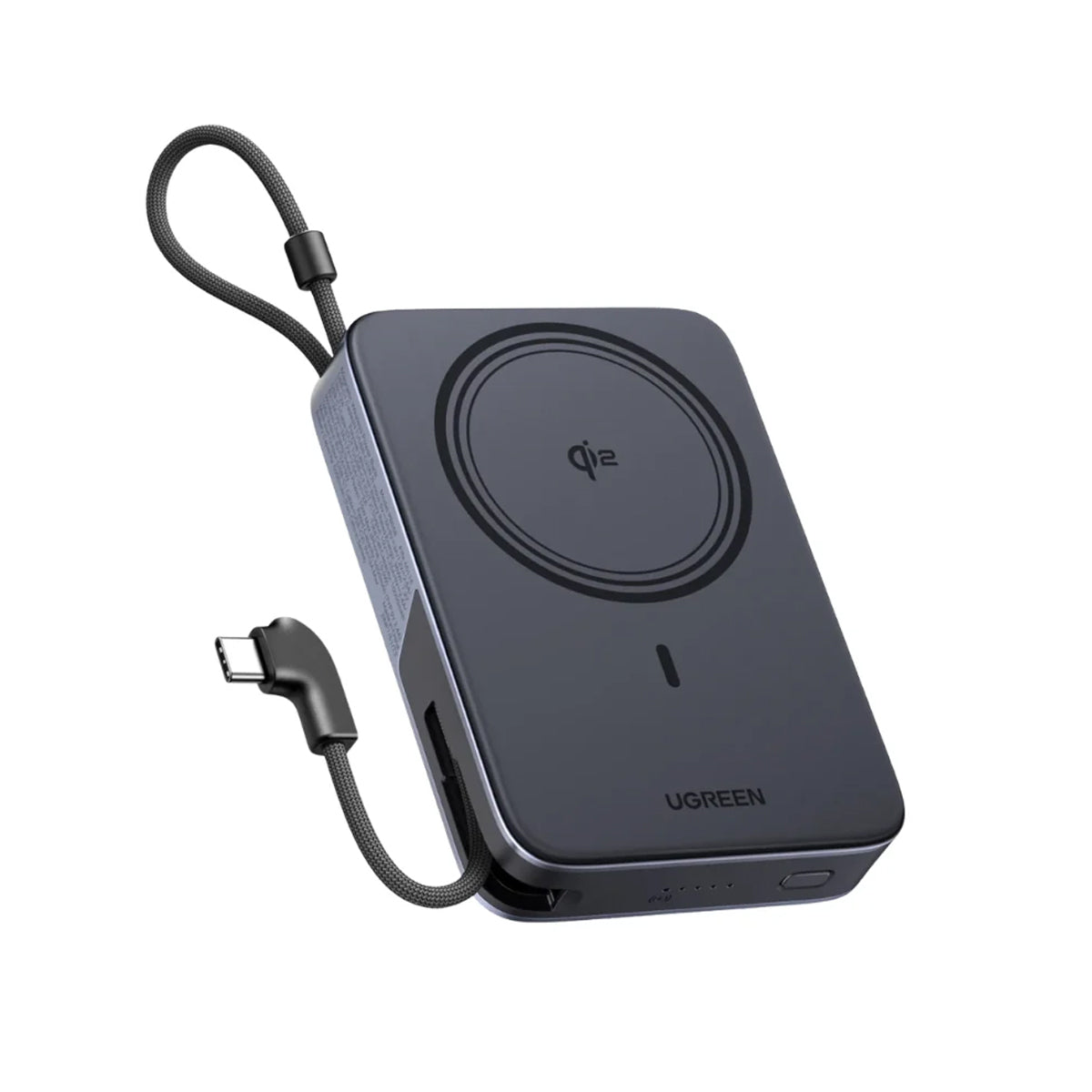 Ugreen MagFlow 10000mAh 30W USB-C + 15W Qi2 Magnetic Wireless Fast Charging Power Bank