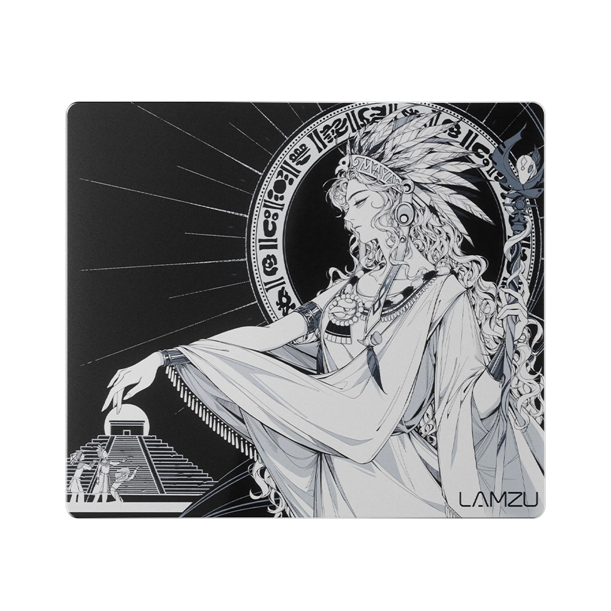 Lamzu Maya Silicate Glass Mouse Pad