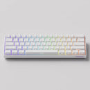 MonsGeek FUN60 Pro HE Shine-through White Wired RGB Magnetic Keyboard (Akko Glare Magnetic Switch)