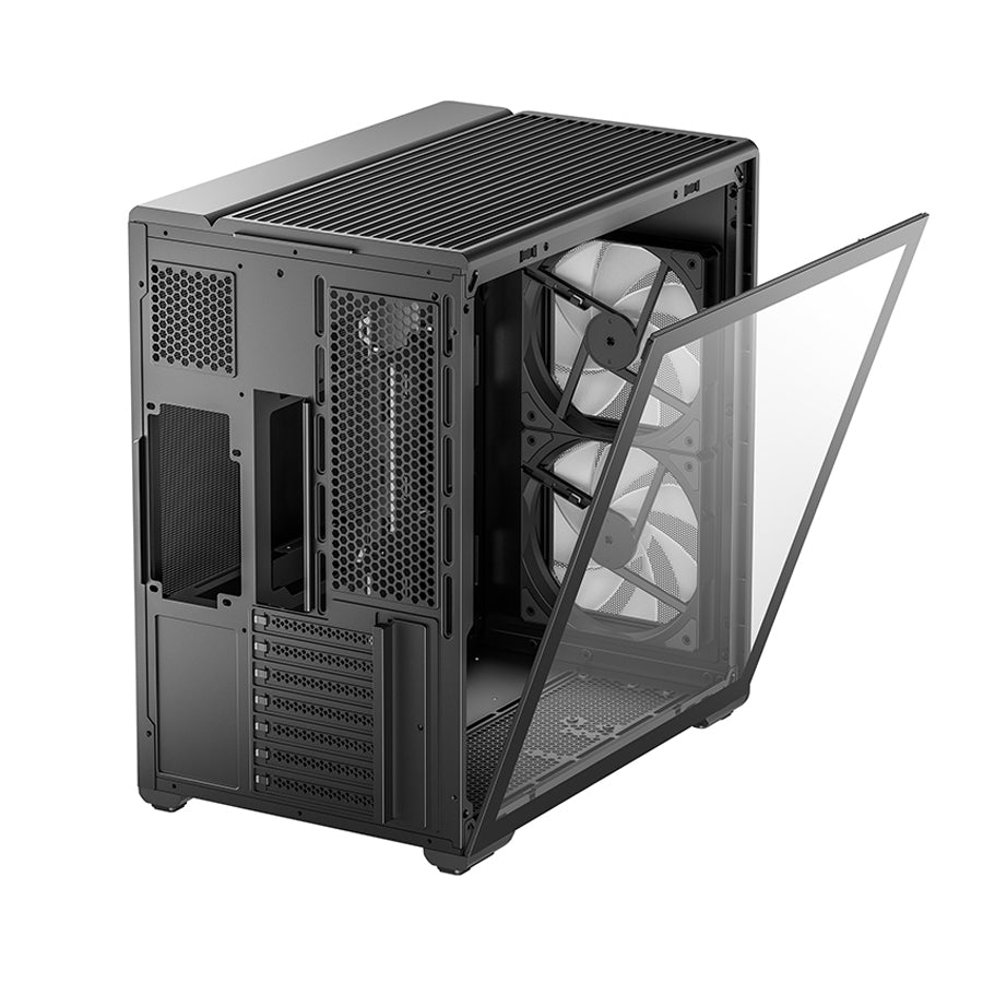 DeepCool CG590 Mesh 2F Mid-Tower ATX PC Case with Pre-Installed 2x160mm ARGB Fans