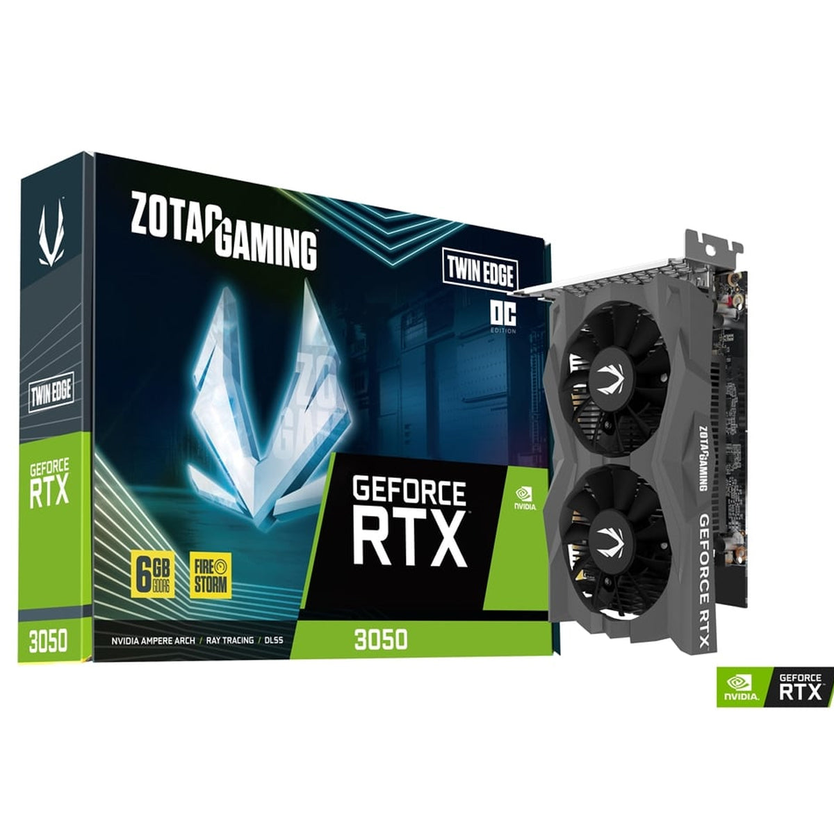 Zotac Gaming GeForce RTX 3050 6GB GDDR6 Twin Edge OC Graphics Card