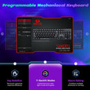 Redragon Sindri K671 RGB Hot-Swappable Full Sized Wired Mechanical Gaming Keyboard